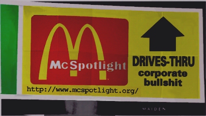 McDonald's unhealthy food
